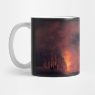 Battle Near Sinop, Ivan Aivazovsky Mug